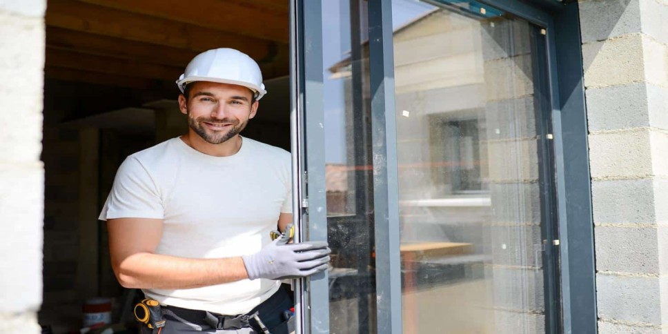 Man Installing Window | Lifespan of Windows and Doors